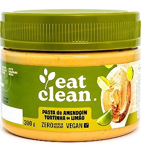 Pasta Amendoim Tortinha de Limão Eat Clean 300g - Vegano
