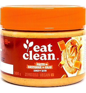 Pasta Castanha Caju Doce de Leite Eat Clean 300g