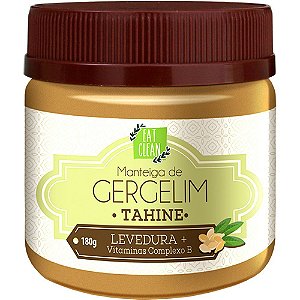 Manteiga de Gergelim (Tahine) Levedura + Complexo B Eat Clean 180g