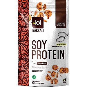 Soy Protein Cookies Rakkau 600g - Vegano - Proteína De Soja