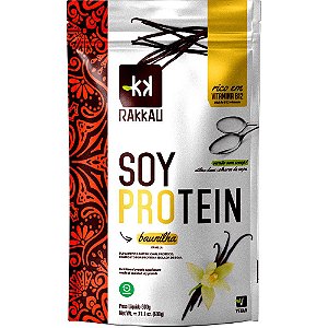 Soy Protein Baunilha Rakkau 600g - Vegano - Proteína De Soja