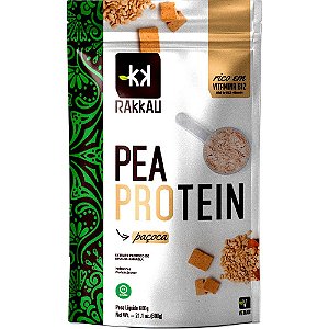 Pea Protein Paçoca Rakkau 600g - Vegano - Proteína Ervilha