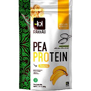 Pea Protein Banana Rakkau 600g - Vegano - Proteína Ervilha