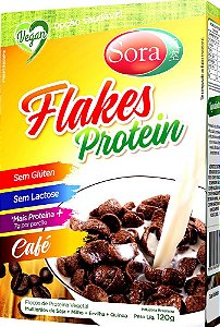 Flakes Protein Sabor Café Sora 120g - Vegano