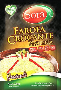 Farofa Crocante Proteica Gourmet Sora 300g