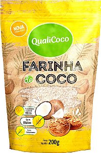 Farinha de Coco Qualicoco 200g - Vegano