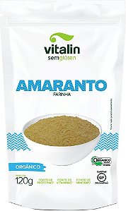 Farinha Amaranto Orgânica Vitalin 120g