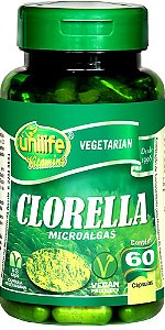 Clorella Microalgas Unilife 60 cápsulas - Vegano