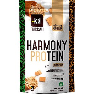 Harmony Protein Paçoca Rakkau 600g Vegano Proteína De Arroz