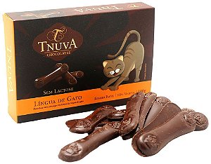 Língua de Gato Chocolate Meio Amargo Tnuva 100g