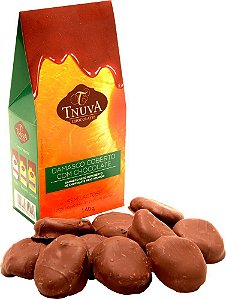 Bombons de Damasco com Chocolate Tnuva 140g - Vegano
