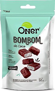 Bombom de Coco Sem Açúcar Oner 50g