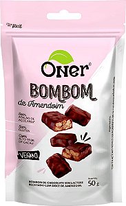 Bombom de Amendoim Sem Açúcar Oner 50g