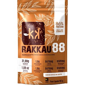 Rakkau 88 Doce de Leite Vegano Rakkau 907g Proteína De Arroz
