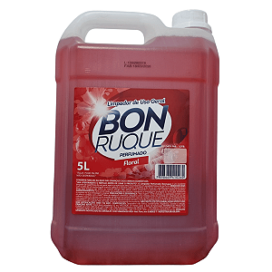 Álcool Perfumado Floral 5L Bonrruque Limpeza uso Geral