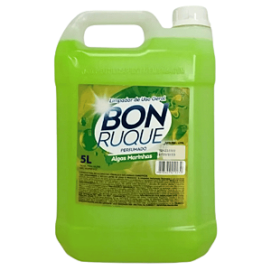 Álcool Perfumado Algas Marinhas 5L Bonrruque Limpeza Uso Geral