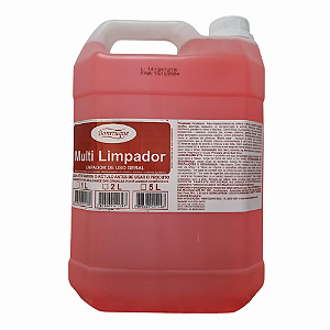Multi Limpador De Uso Geral 5l Bonrruque Limpa Perfuma Conserva Rende ate 250 Litros