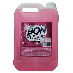 Álcool Perfumado Talco 5L Bonrruque Limpeza uso Geral