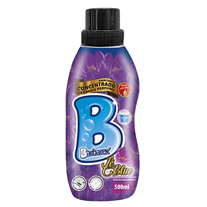 Amaciante Concentrado Le Blue 500ml Barbarex – Perfume Duradouro, Maciez e Alto Rendimento