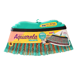 Vassoura Aquarela Tiffany Brubalar