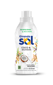 Amaciante Concentrado Coco e Baunilha 500ml Girando Sol