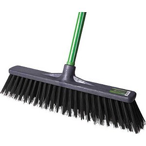 Vassoura Escovão Gari Plástico 40cm Haracem