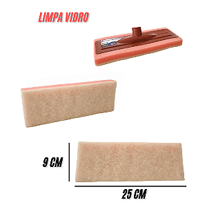 Limpa Vidro Com Cabo Brubalar