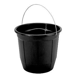 Balde 7,5L Preto Belmount