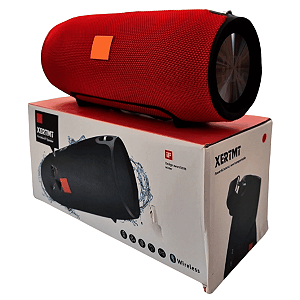 Caixa de Som Bluetooth XERTMT Extreme Portátil | Som Potente, USB, P2 e Micro SD