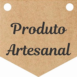 Etiqueta Produto Artesanal Bandeirola