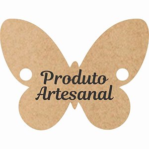 Etiqueta Produto Artesanal Borboleta