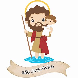 São Cristóvão - Santinhos Mod2