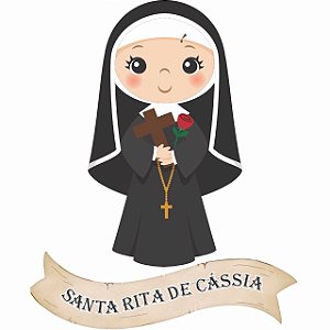 Santa Rita de Cássia Mod2 - Santinhos