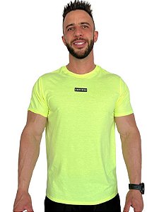 Camiseta Basics Amarela Neon