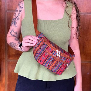 Pochete Étnico Caramelo