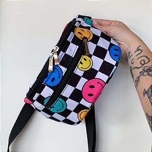 Pochete Quadriculada Smile