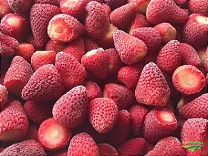 Morangos congelados - 1kg