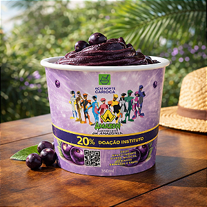 Açaí Premium Puro 360ml - Maior concentração de fruta e mais cremoso