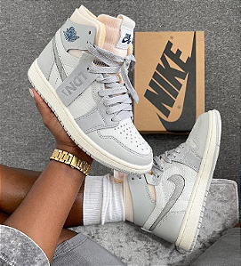 Air Jordan 1 Zoom CMFT London - Cappuccino  - Linha exclusiva
