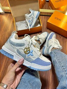Tênis Louis Vuitton skete Prime - Jeans