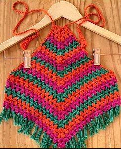 Cropped Crochê Gleice