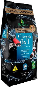 RACAO POYTARA CARPA MIX (6X1) 3KG (SACO)