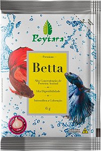 RACAO POYTARA BETTA  6G - SACHE