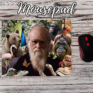 Mousepad Charles Darwin