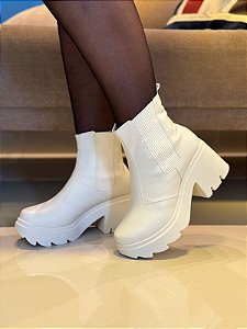 Coturno Eloá Off White