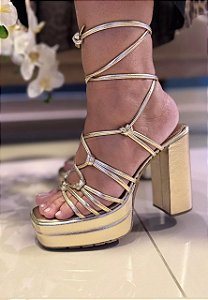 Meia Pata Liz Ouro light