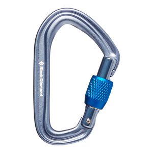 Mosquetão Hotforge Screwgate Carabiner Cinza Black Diamond