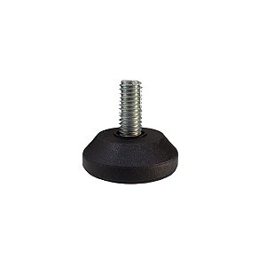 Pé Nivelador de Borracha Rosca 3/8 x 22 mm - DIMMAX