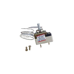 Termostato de Regulagem 50-190C 30A para Fritadeira Elétrica de Mesa FAM5 / FZM5 / FZM8 Croydon - Original
