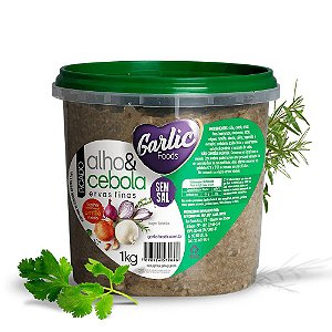 Alho e Cebola – Ervas Finas Picado Vegano 1kg Sem Glúten